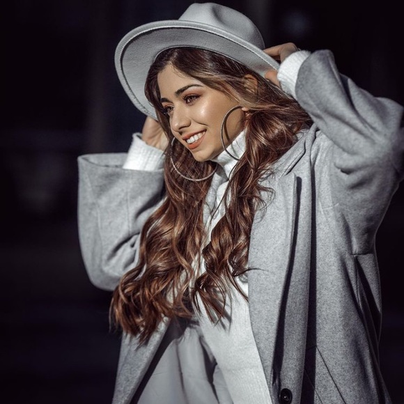 66mm Jumbo Hoop Double Inlay Eternity Earrings - Picture 7 of 16